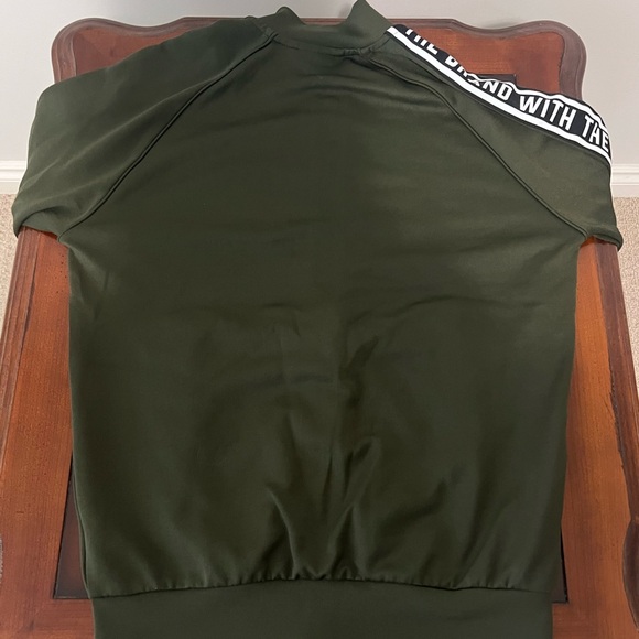 Adidas Dark Green Track Jacket - Picture 3 of 3